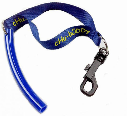 CHUBUDDY STRONG TUBE BLUE WITH CLIP CHEW 3