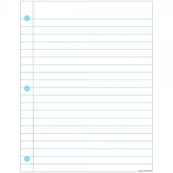 SMART POLY CHART: NOTEBOOK PAPER 17 X 22 – Launching Success
