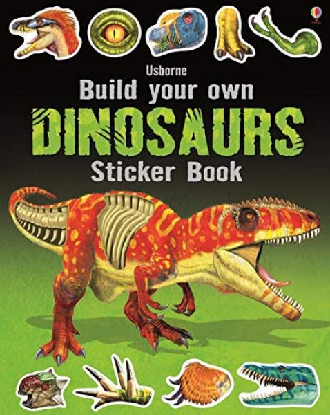 STICKER BOOK: BUILD YOUR OWN DINOSAURS