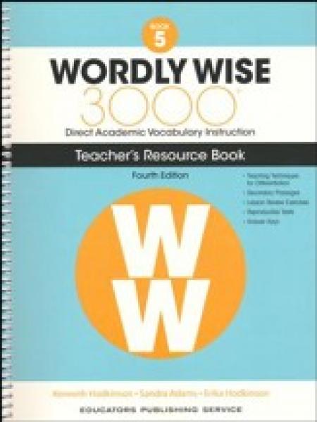 WORDLY WISE 3000: BOOK 5 TEACHER GUIDE 4TH ED