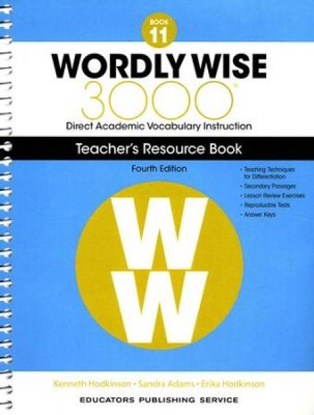 WORDLY WISE 3000: BOOK 11 TEACHER GUIDE 4TH ED