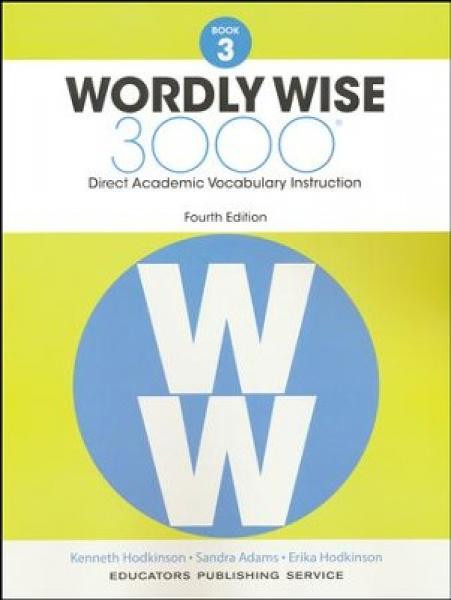WORDLY WISE 3000: BOOK 3 STUDENT BOOK 4TH ED