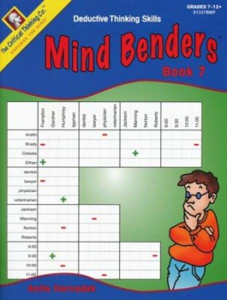 MIND BENDERS BOOK 7 GRADES 7-12+