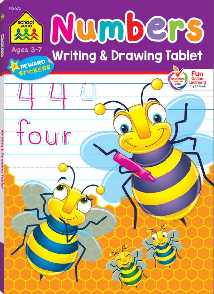 NUMBERS WRITING & DRAWING TABLET