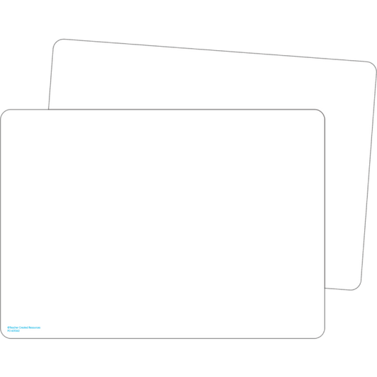 DRY ERASE BOARDS: BLANK 10 PACK