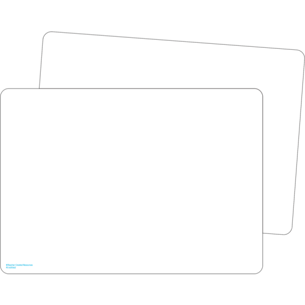 DRY ERASE BOARDS: BLANK 10 PACK