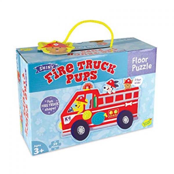 FLOOR PUZZLE: FIRE TRUCK PUPS