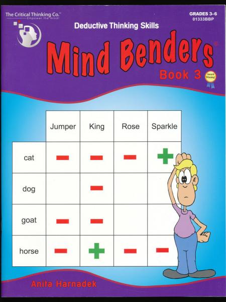MIND BENDERS BOOK 3 GRADE 3-6