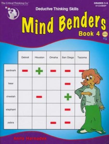 MIND BENDERS BOOK 4 GRADE 3-6
