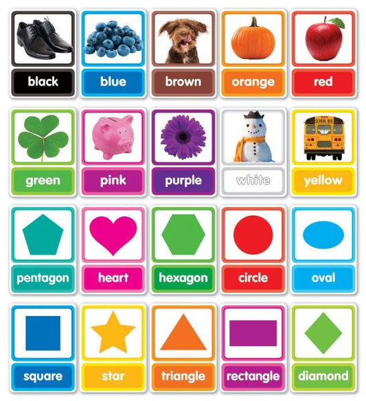 BULLETIN BOARD SET: COLORS & SHAPES IN PHOTOS