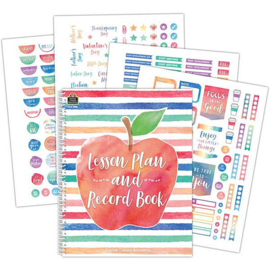 LESSON PLAN AND RECORD BOOK WATERCOLOR