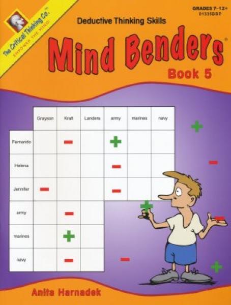 MIND BENDERS BOOK 5 GRADE 7-12+