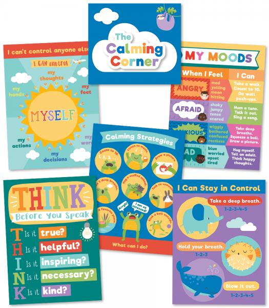 BULLETIN BOARD SET: CALMING STRATEGIES