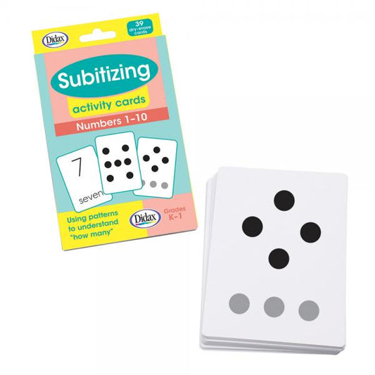 SUBITIZING ACTIVITY CARDS NUMBERS 1-10