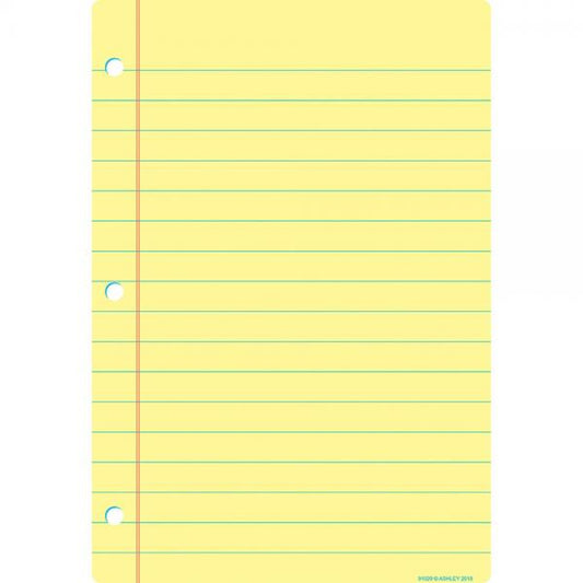 SMART POLY CHART: NOTEBOOK PAGE YELLOW