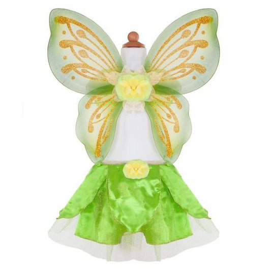 TINKERBELL SKIRT WITH WINGS SIZE 4-6