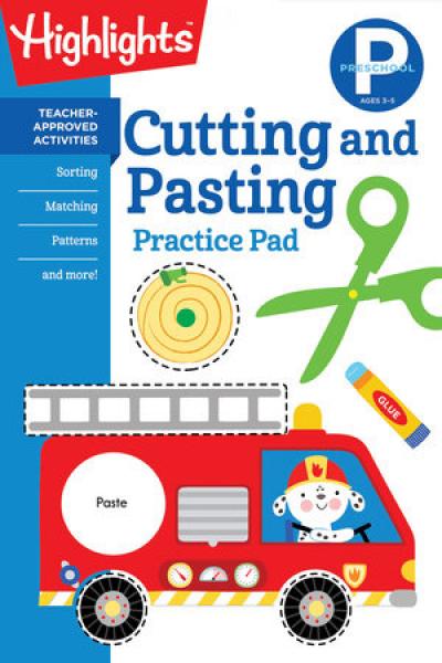 HIGHLIGHTS CUTTING AND PASTING PRACTICE PAD