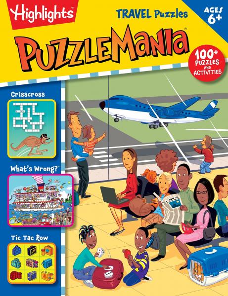 HIGHLIGHTS PUZZLEMANIA TRAVEL PUZZLES