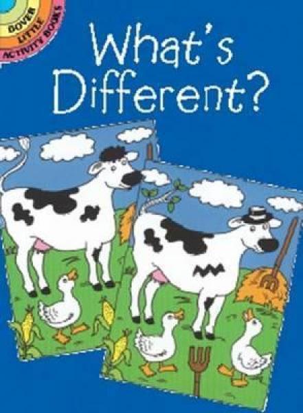 LITTLE ACTIVITY BOOK: WHAT'S DIFFERENT?