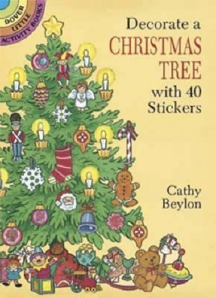 LITTLE ACTIVITY BOOK: DECORATE A CHRISTMAS TREE
