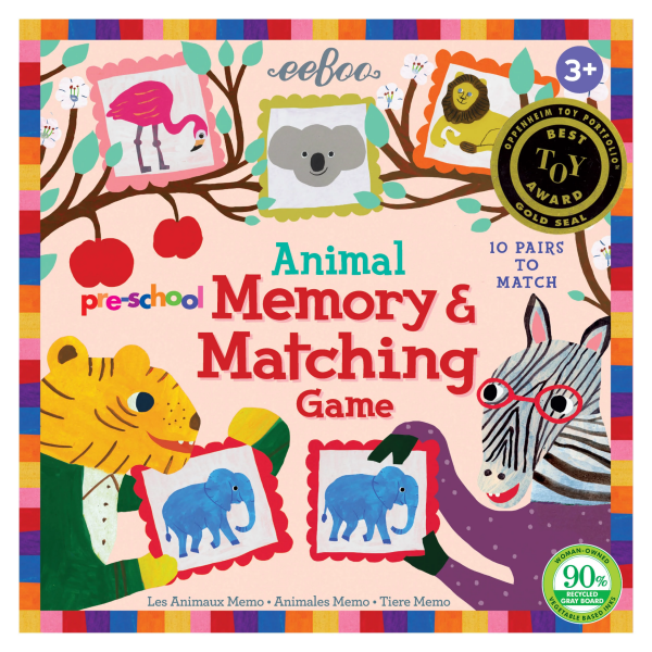 ANIMAL MEMORY & MATCHING GAME