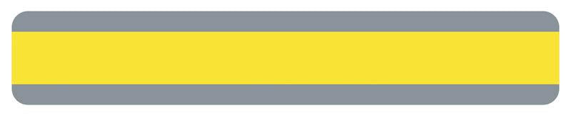 DOUBLE WIDE READING GUIDE STRIP YELLOW