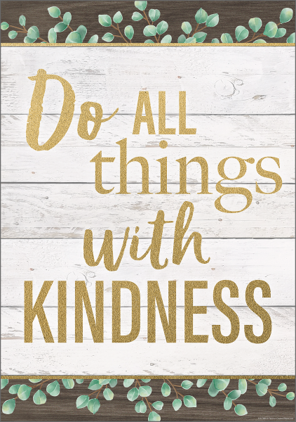 POSTER: DO ALL THINGS WITH KINDNESS
