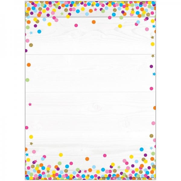 SMART POLY SPACE SAVER BLANK CONFETTI