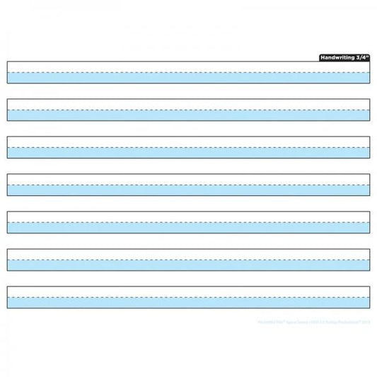 SMART POLY SPACE SAVER HANDWRITING HIGHLIGHTED BLUE 3/4"