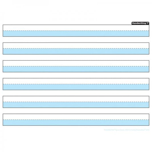 SMART POLY SPACE SAVER HANDWRITING HIGHLIGHTED BLUE 1"