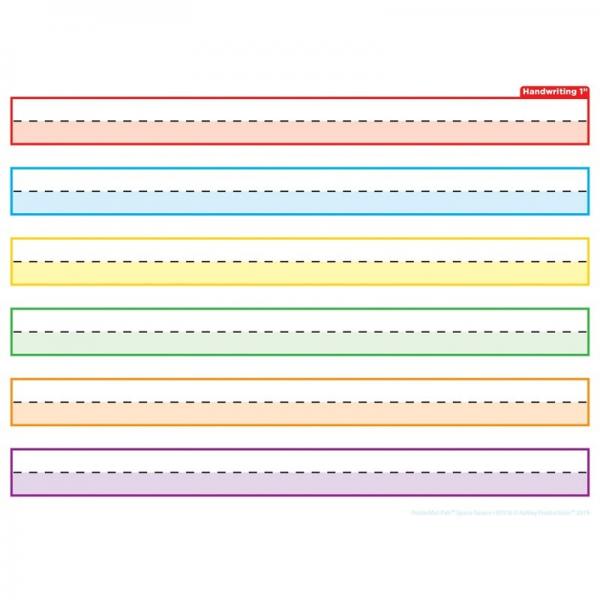 SMART POLY SPACE SAVER HANDWRITING HIGHLIGHTED MULTI COLOR 1"