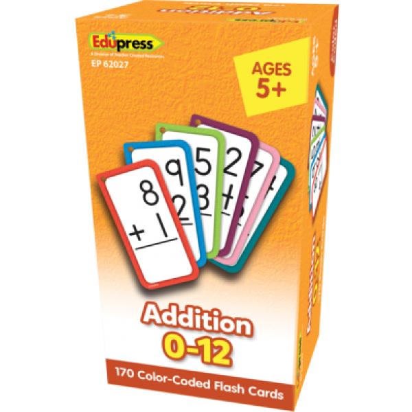 FLASH CARDS: ADDITION ALL FACTS 0-12