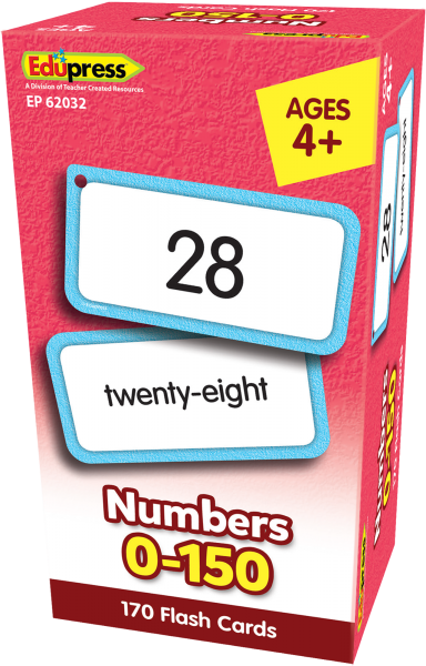 FLASH CARDS: NUMBERS 0-150