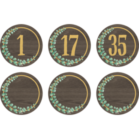 MAGNETIC ACCENTS: NUMBERS EUCALYPTUS