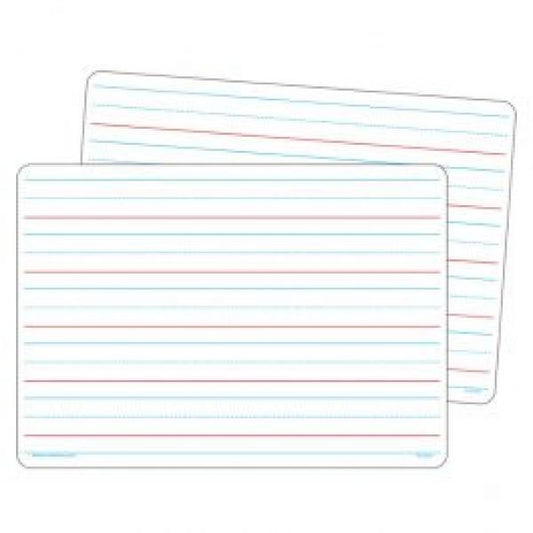 DRY ERASE BOARD DOUBLE-SIDED LINES/BLANK INDIVIDUAL