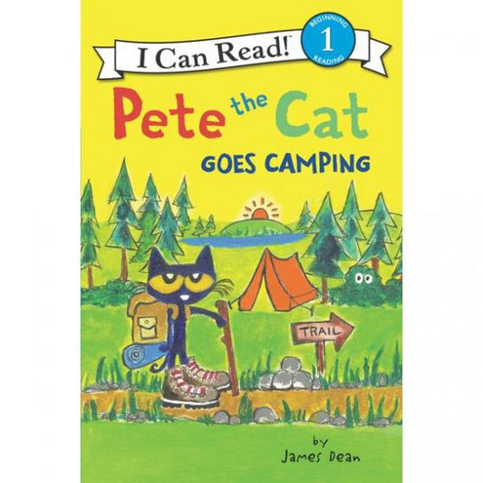 I CAN READ! PETE THE CAT GOES CAMPING LEVEL 1