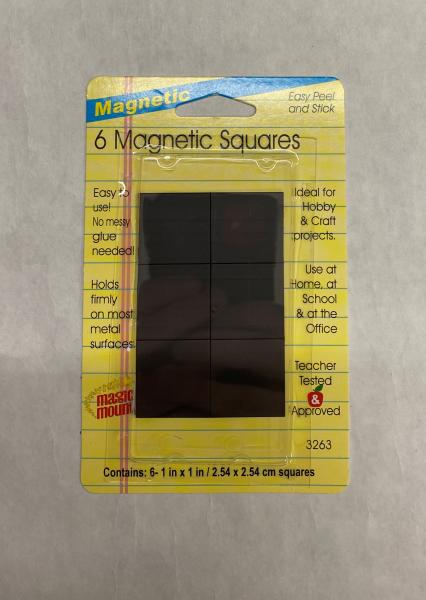 6 MAGNETIC SQUARES