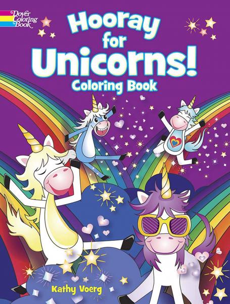 COLORING BOOK: HOORAY FOR UNICORNS!
