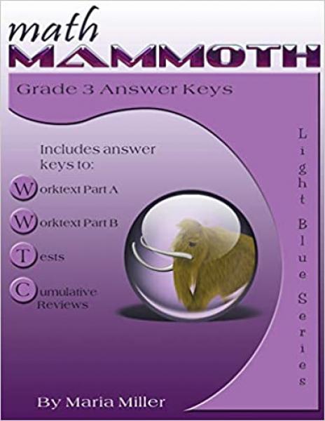 MATH MAMMOTH GRADE 3 ANSWER KEYS