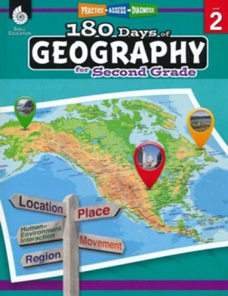 180 DAYS OF GEOGRAPHY FOR SECOND GRADE