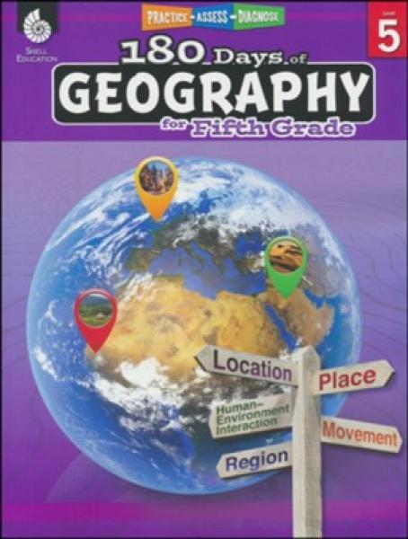 180 DAYS OF GEOGRAPHY FOR FIFTH GRADE