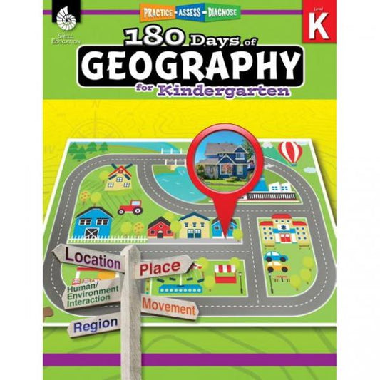 180 DAYS OF GEOGRAPHY FOR KINDERGARTEN