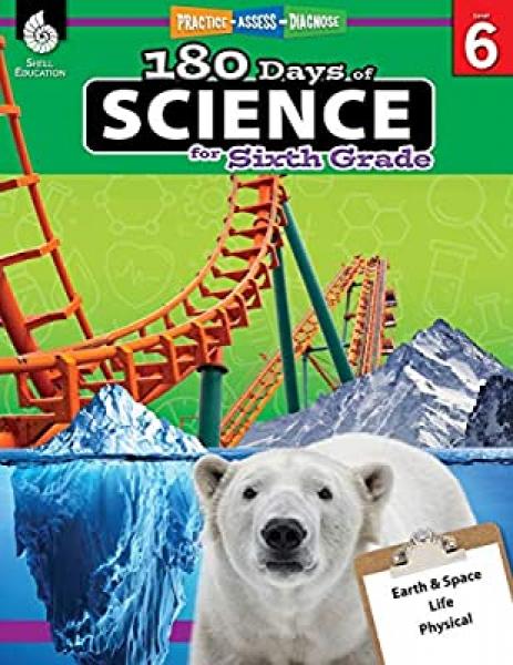 180 DAYS OF SCIENCE FOR SIXTH GRADE