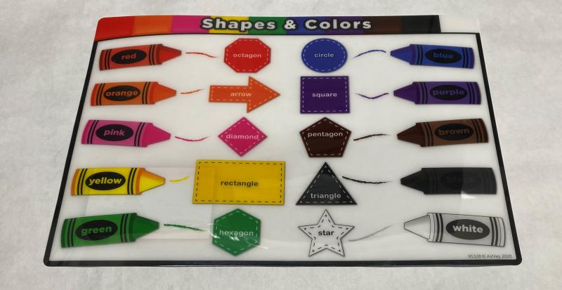 SMART POLY CHART: SHAPES IN COLOR