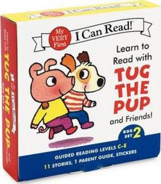 LEARN TO READ WITH TUG THE PUP BOX SET 2
