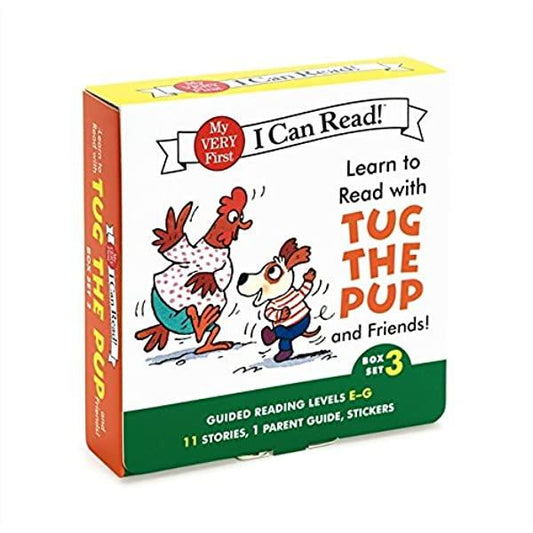 LEARN TO READ WITH TUG THE PUP BOX SET 3
