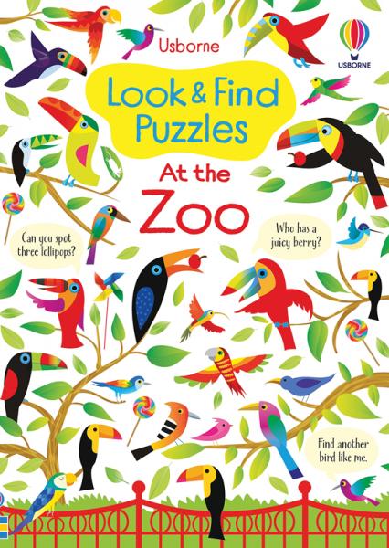 LOOK & FIND PUZZLES AT THE ZOO