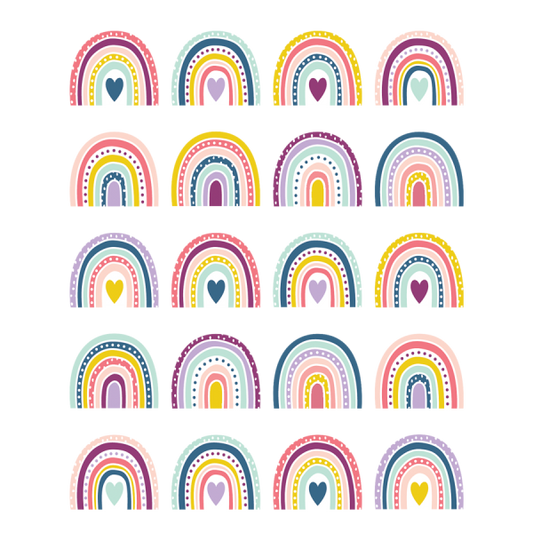 STICKERS: RAINBOWS OH HAPPY DAY