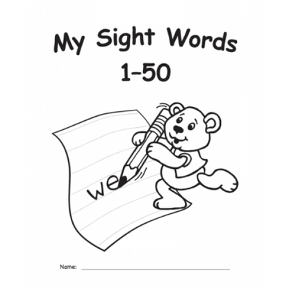 MY SIGHT WORDS 1-50