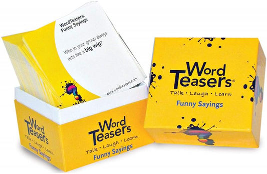 WORD TEASERS: FUNNY SAYINGS